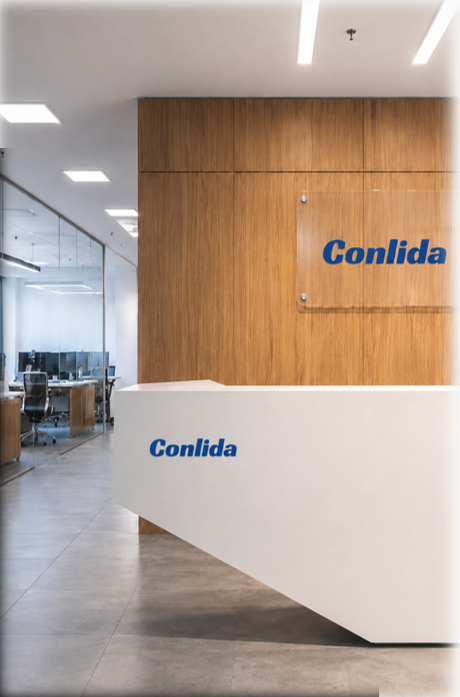 CONLIDA reception and office