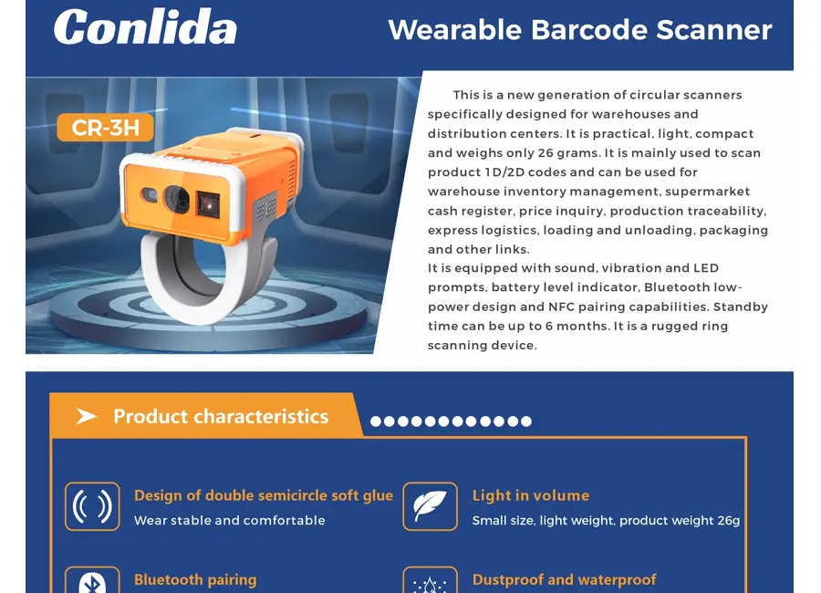 CONLIDA wearable devices